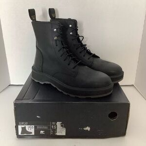 Sorel Hi-Line Lace Up Black Women’s Boots Size 9.5